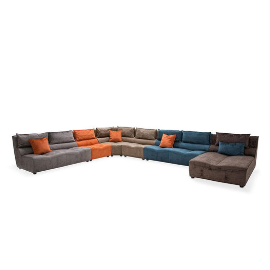 AICO by Michael Amini - 21 Cosmopolitan 6-Piece Modular Sectional Set veiw 1