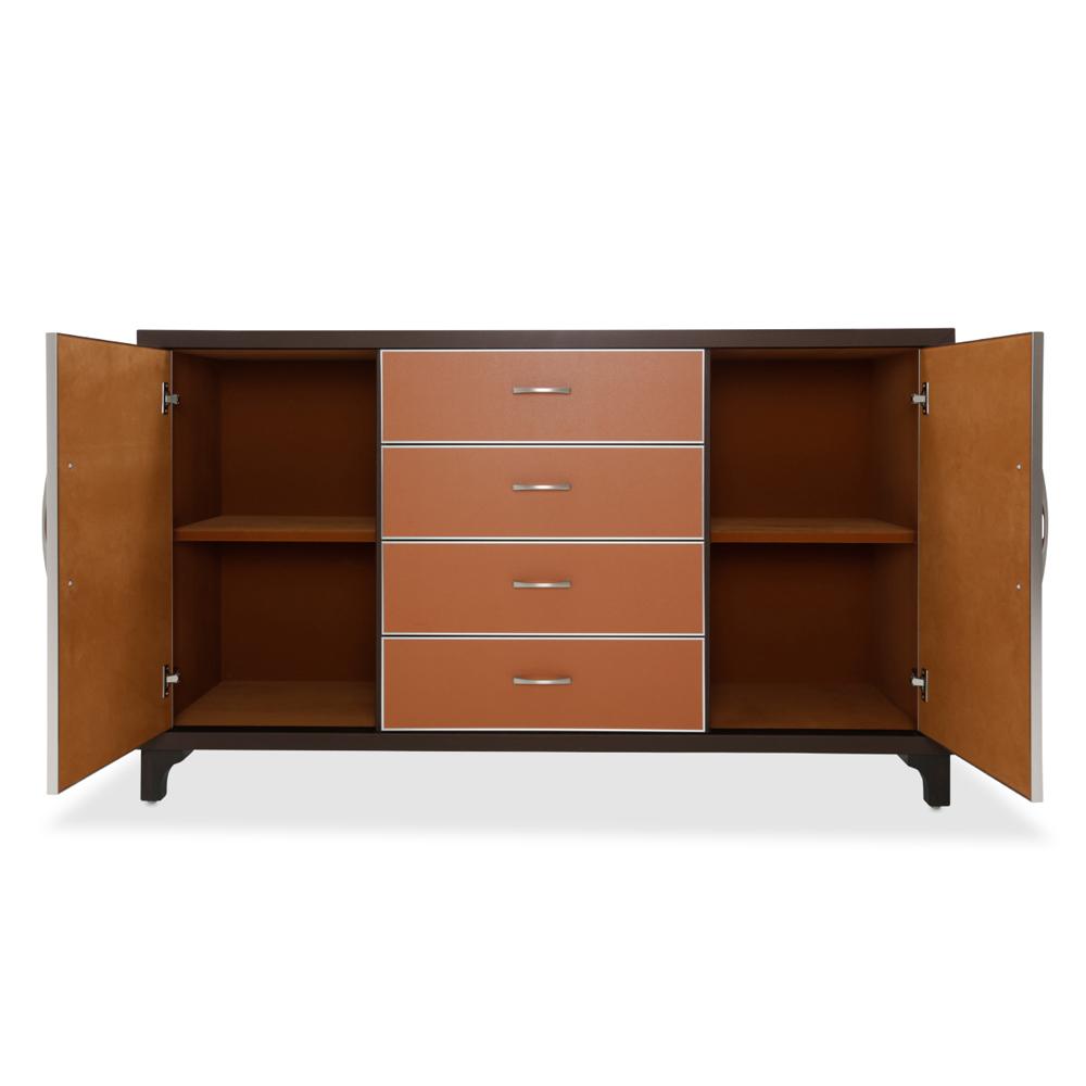 AICO by Michael Amini - 21 Cosmopolitan Dresser in Diablo Orange/Umber - 9029050-812_CLOSEOUT veiw 3