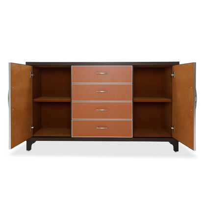 AICO by Michael Amini - 21 Cosmopolitan Dresser in Diablo Orange/Umber - 9029050-812_CLOSEOUT veiw 3