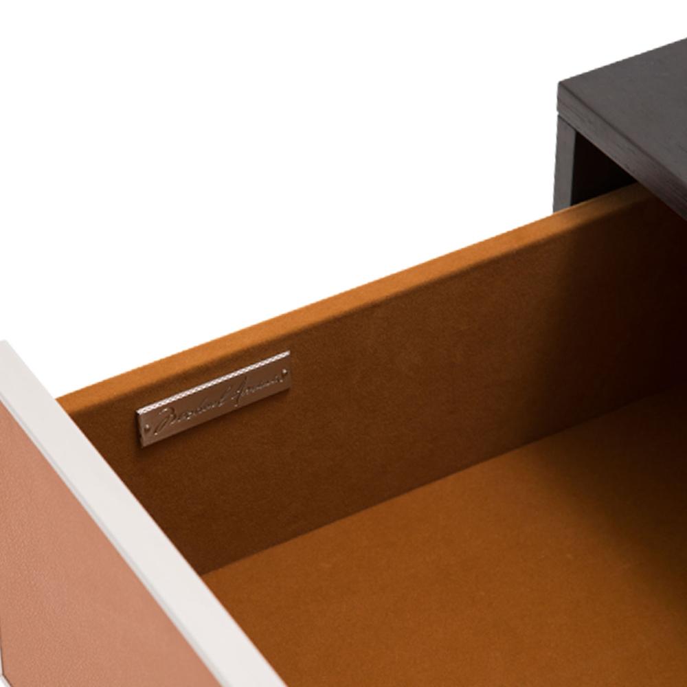 AICO by Michael Amini - 21 Cosmopolitan Rectangular Cocktail Table in Diablo Orange/Umber - 9029301-812_CLOSEOUT veiw 3