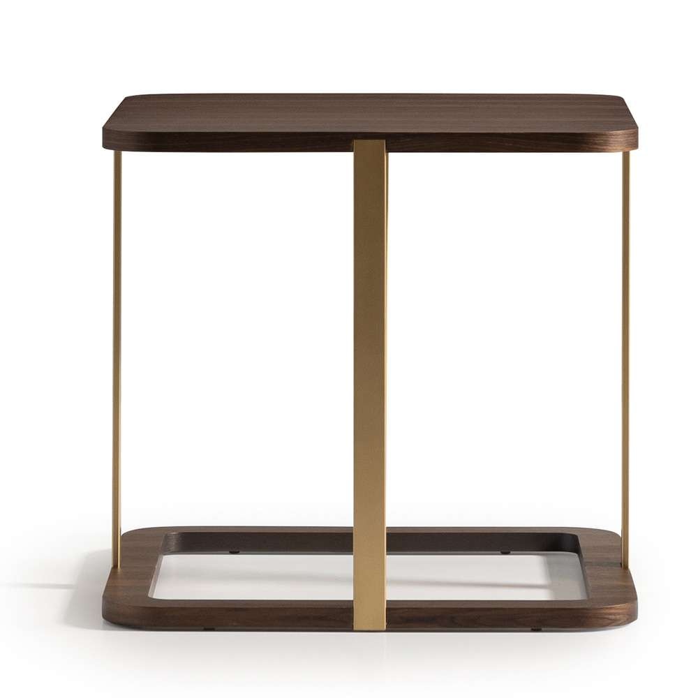AICO by Michael Amini - Amora Side Table - Eggshell Walnut - LFR-AMRA202-223 veiw 1