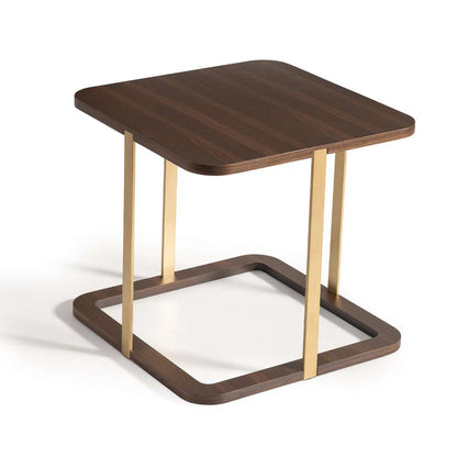 AICO by Michael Amini - Amora Side Table - Eggshell Walnut - LFR-AMRA202-223 veiw 2