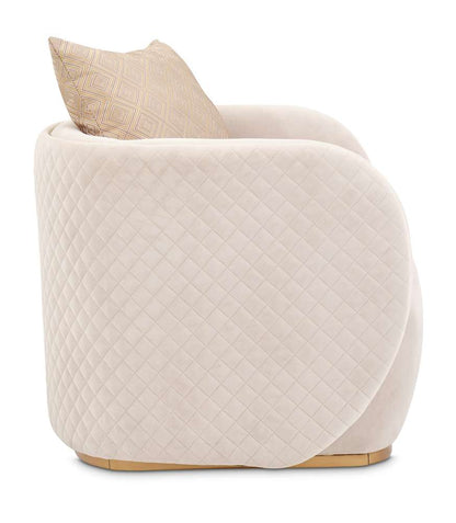 AICO by Michael Amini - Ariana Accent Chair - Beige/Gold - LFR-ARNA835-BGE-806 veiw 7