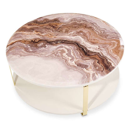 AICO by Michael Amini - Ariana Cocktail Table - Gold - LFR-ARNA201-806 veiw 3