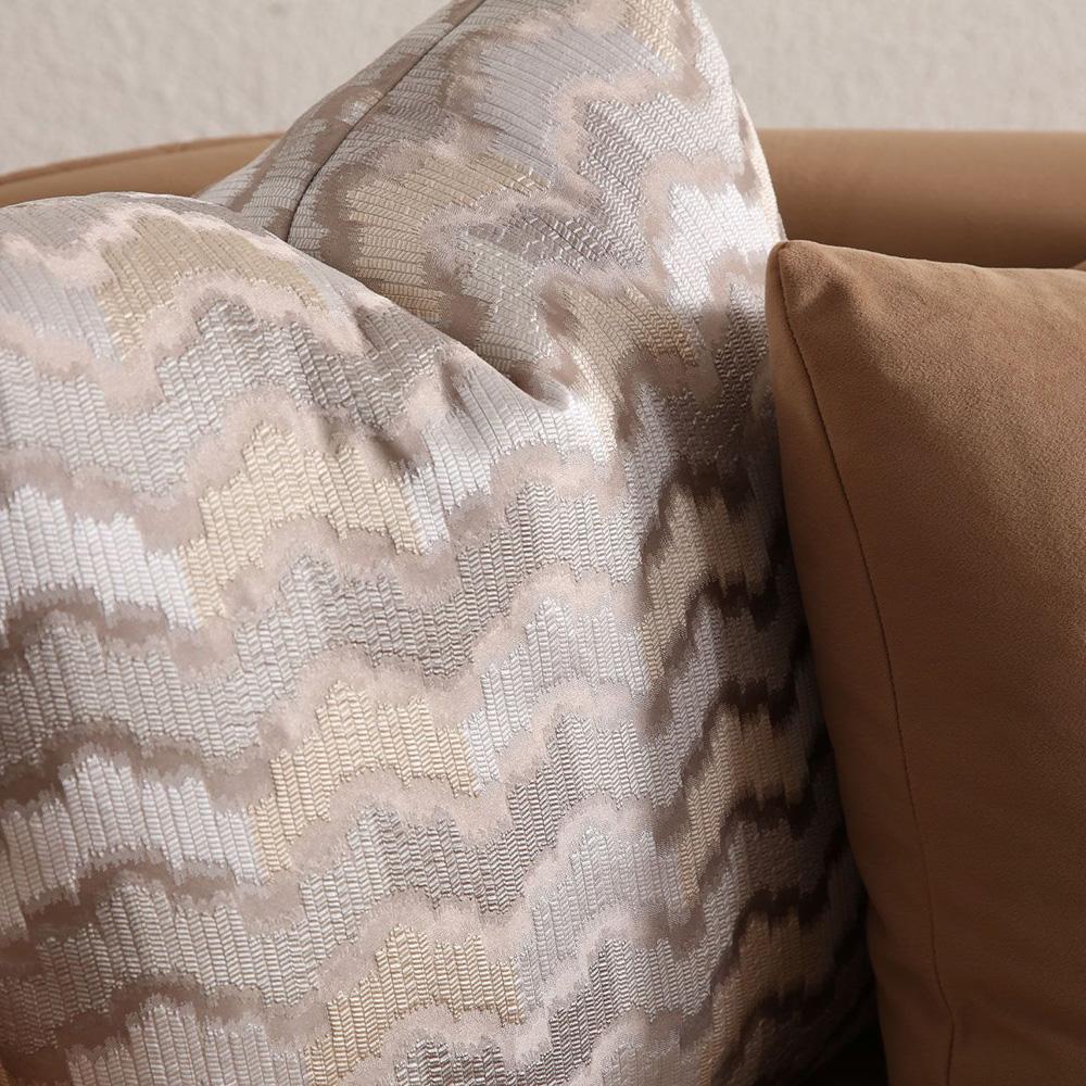 AICO by Michael Amini - Ariana Velvet Loveseat - Caramel/Gold - LFR-ARNA825-CML-806 veiw 5