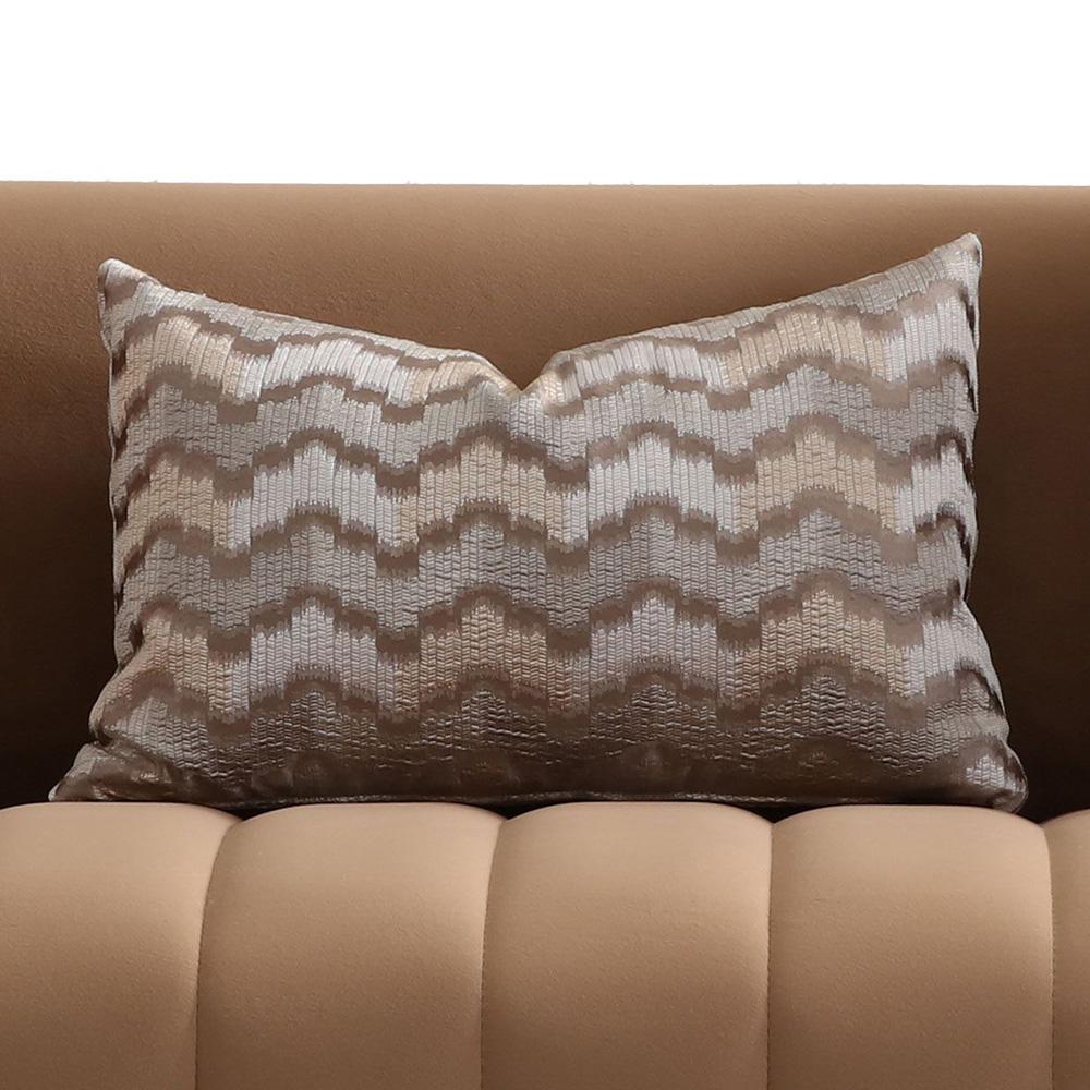 AICO by Michael Amini - Ariana Velvet Sofa - Caramel/Gold - LFR-ARNA815-CML-806 veiw 7