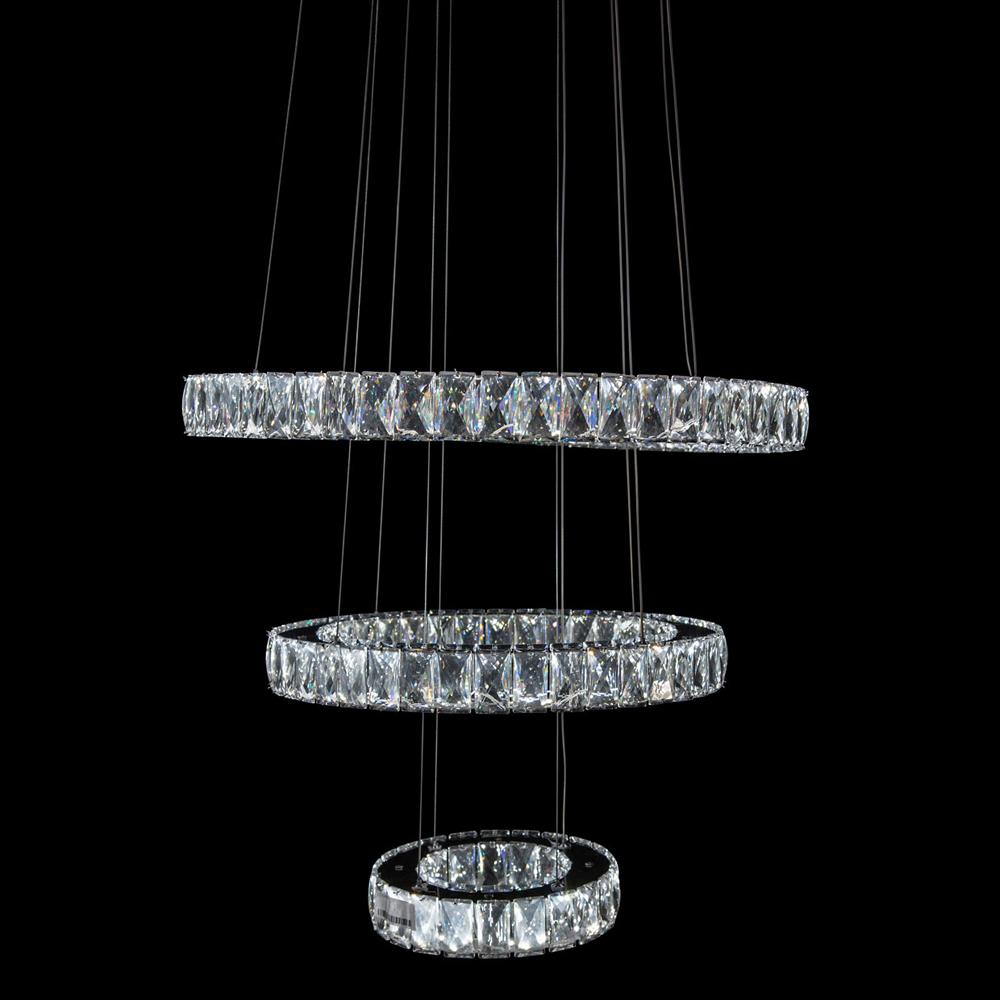 AICO by Michael Amini - Asteroids LED Chandelier, Small - LT-CH808 veiw 1