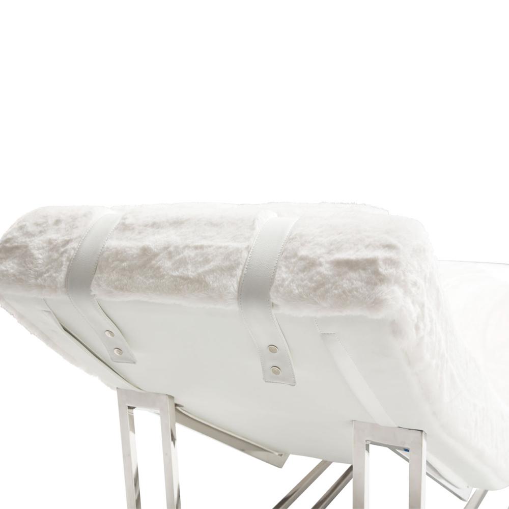 AICO by Michael Amini - Astro Faux Fur Chaise (2 pc)_CLOSEOUT veiw 3