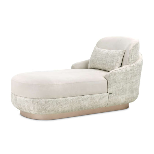 AICO by Michael Amini - Aurora Chaise - Quarry/Moonlight - LRU-AURA845-QRY-135 veiw 1