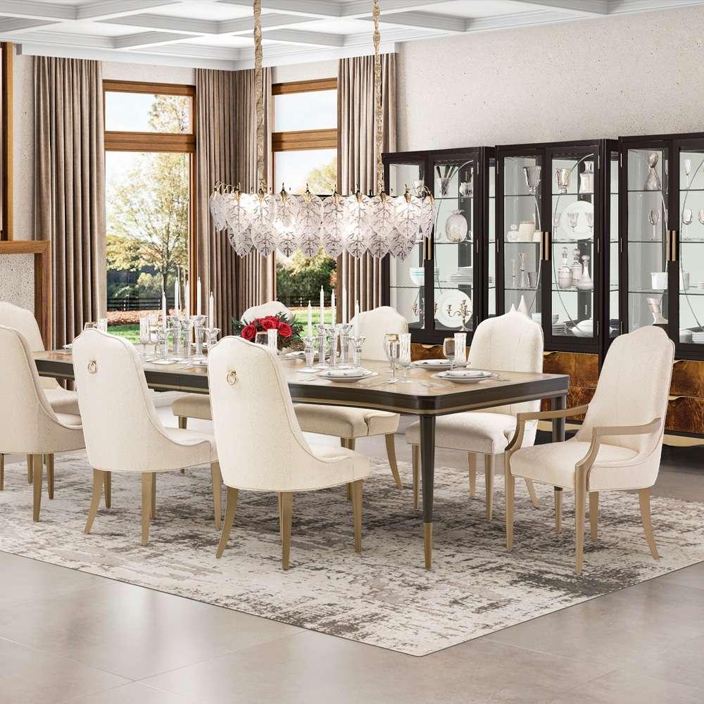 AICO by Michael Amini - Autumn - Rectangular 12 Light Chandelier - LT-CH972-12CLR veiw 2