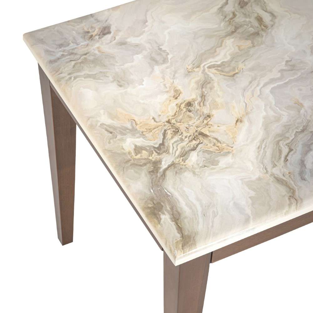 Aico by Michael Amini - Balboa End Table - Warm Walnut Wood - FS-BLBA202-218 veiw 5