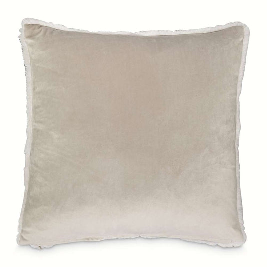 AICO by Michael Amini - Bellhaven 20in Square Pillow - Ivory  - BCS-DP20-BLHVN-IVY veiw 1