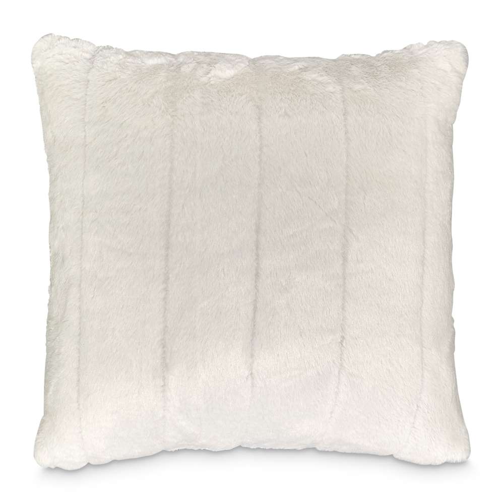 AICO by Michael Amini - Bellhaven 20in Square Pillow - Ivory  - BCS-DP20-BLHVN-IVY veiw 2