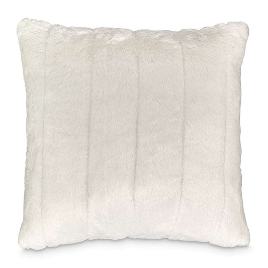 AICO by Michael Amini - Bellhaven 20in Square Pillow - Ivory  - BCS-DP20-BLHVN-IVY veiw 2