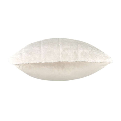 AICO by Michael Amini - Bellhaven 20in Square Pillow - Ivory  - BCS-DP20-BLHVN-IVY veiw 3