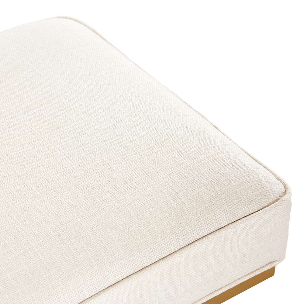 AICO by Michael Amini - Belmont Place Bed Bench - Bright Gold - 9085904-806 veiw 5