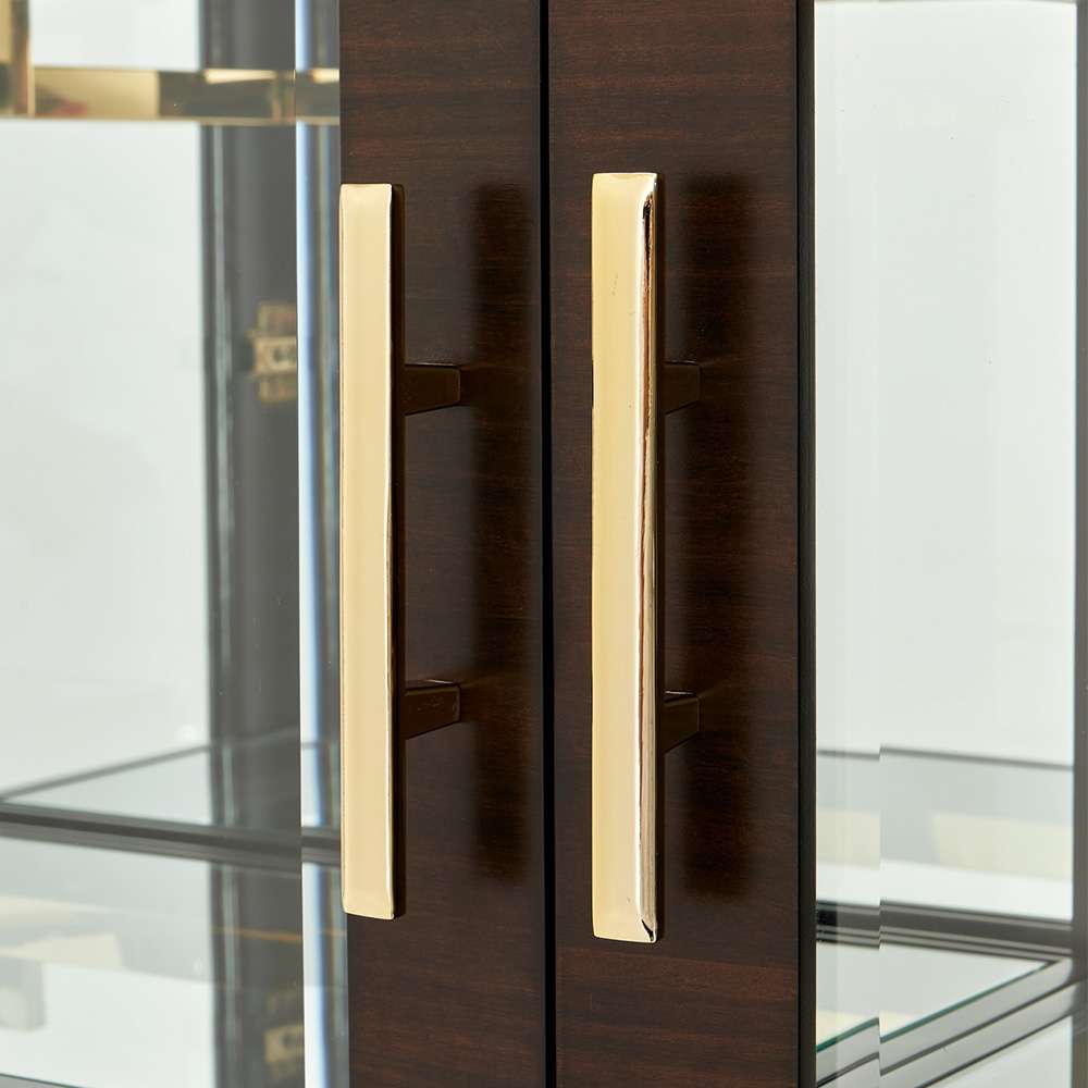 AICO by Michael Amini - Belmont Place China Cabinet - Espresso - 9085005-06-409 veiw 5