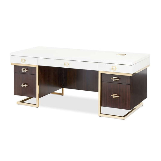 AICO by Michael Amini - Belmont Place Desk - Espresso - 9085207-409 veiw 1