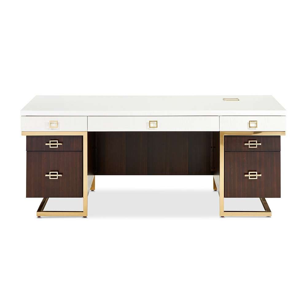 AICO by Michael Amini - Belmont Place Desk - Espresso - 9085207-409 veiw 2