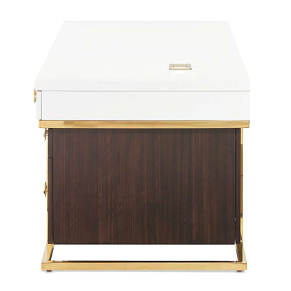 AICO by Michael Amini - Belmont Place Desk - Espresso - 9085207-409 veiw 3