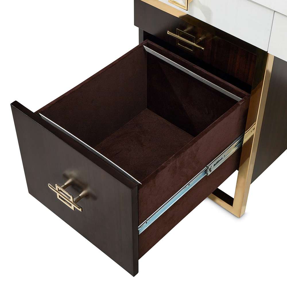 AICO by Michael Amini - Belmont Place Desk - Espresso - 9085207-409 veiw 4