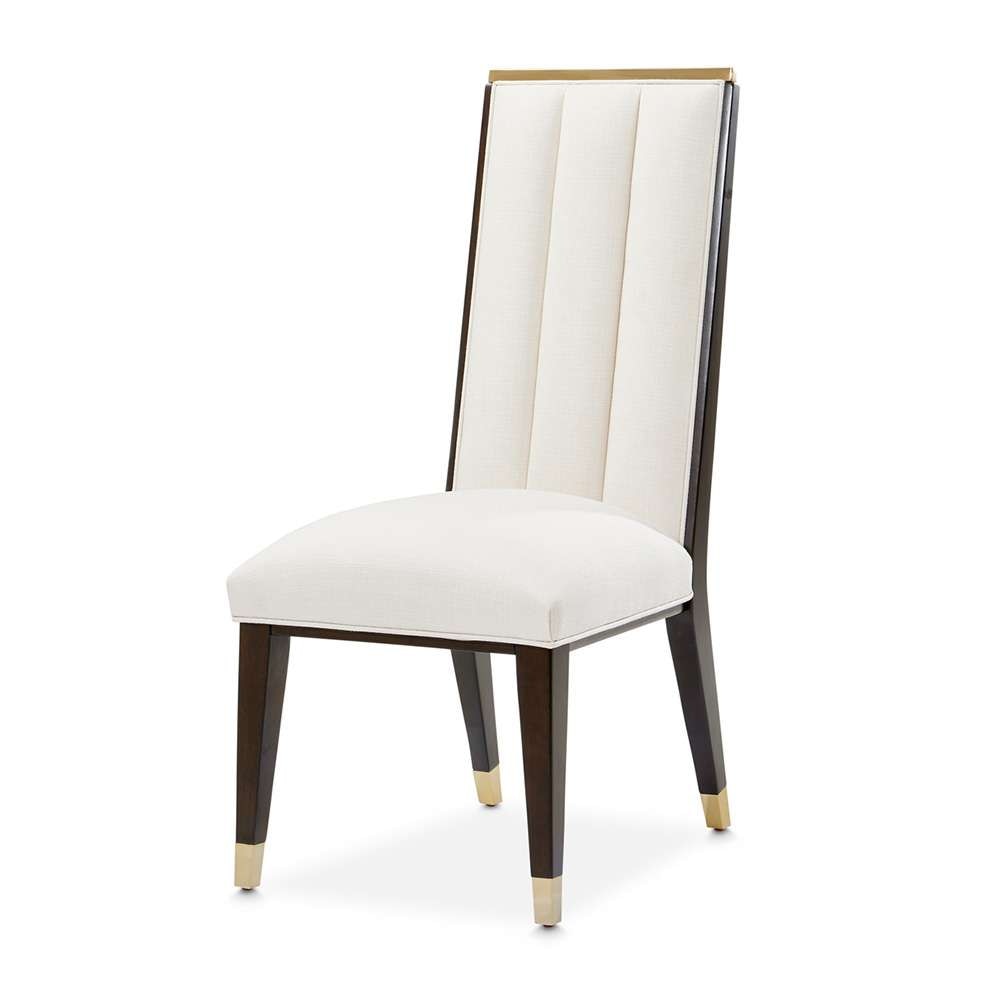 AICO by Michael Amini - Belmont Place Dining Side Chair, Set of 2 - Espresso - 9085003-409 veiw 1