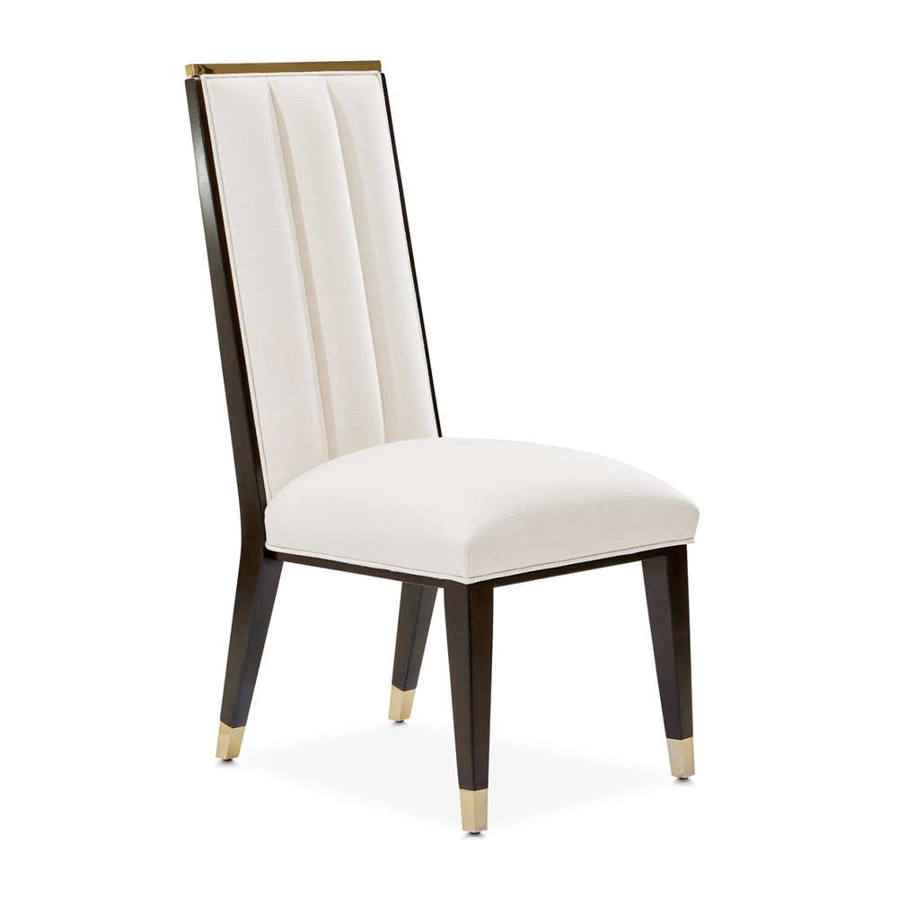 AICO by Michael Amini - Belmont Place Dining Side Chair, Set of 2 - Espresso - 9085003-409 veiw 3