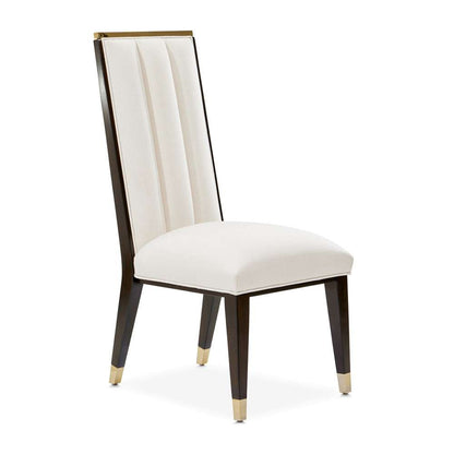 AICO by Michael Amini - Belmont Place Dining Side Chair, Set of 2 - Espresso - 9085003-409 veiw 3