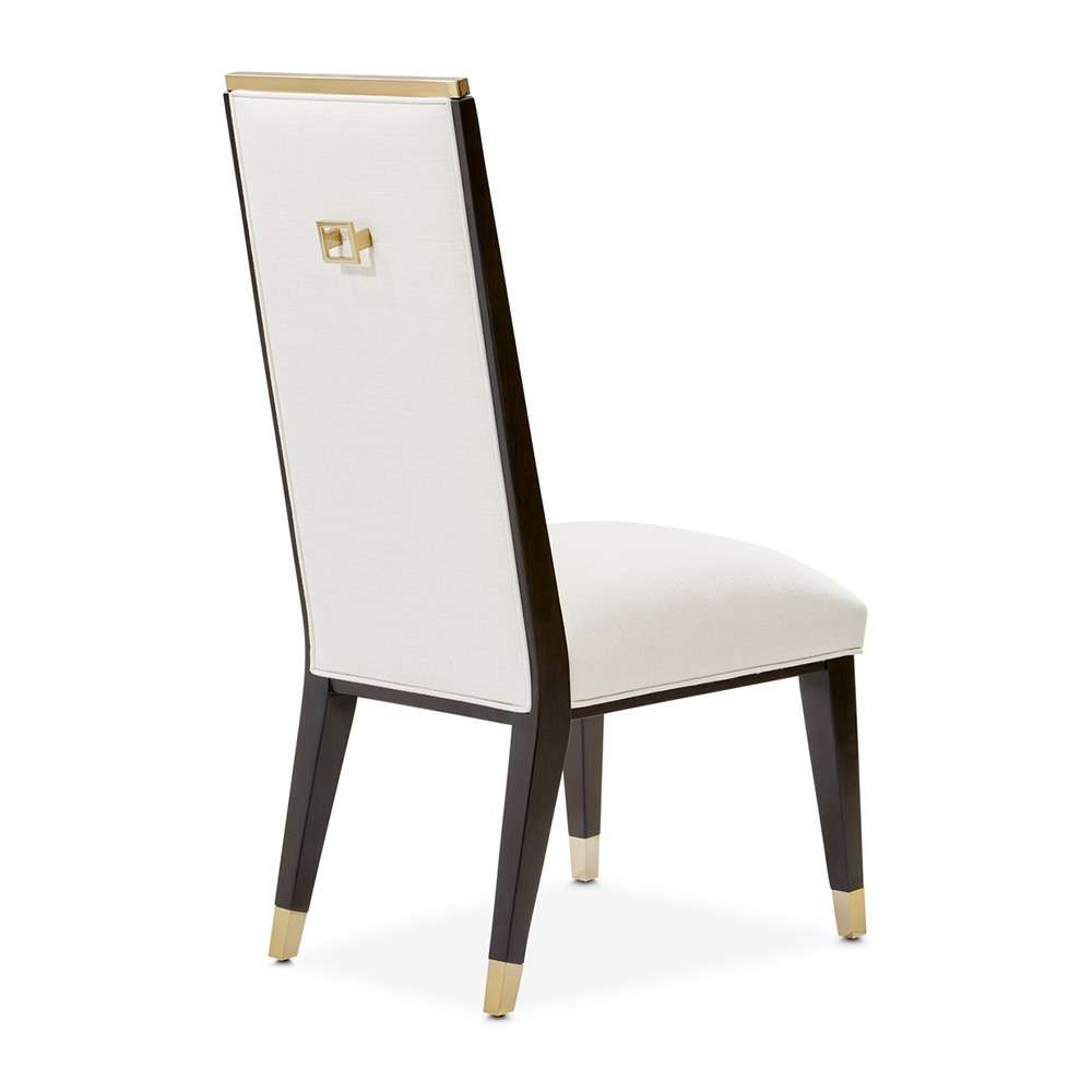 AICO by Michael Amini - Belmont Place Dining Side Chair, Set of 2 - Espresso - 9085003-409 veiw 5
