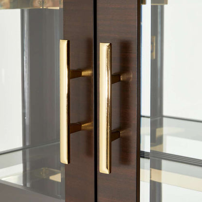 AICO by Michael Amini - Belmont Place Display Cabinet - Espresso - 9085209-409 veiw 3