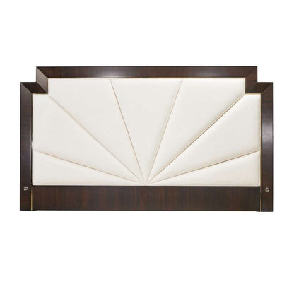 AICO by Michael Amini - Belmont Place East King Upholstered Bed - Espresso - 9085000EK3-409 veiw 5