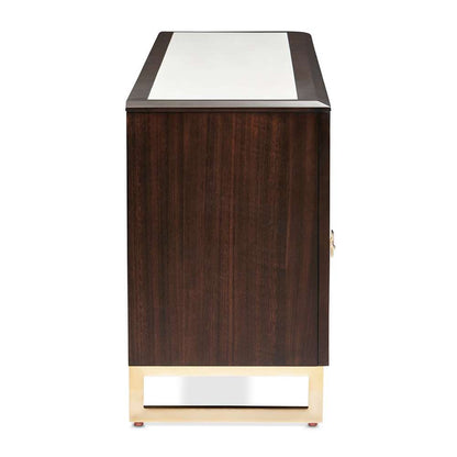 AICO by Michael Amini - Belmont Place Media Cabinet - Espresso - 9085081-409 veiw 3