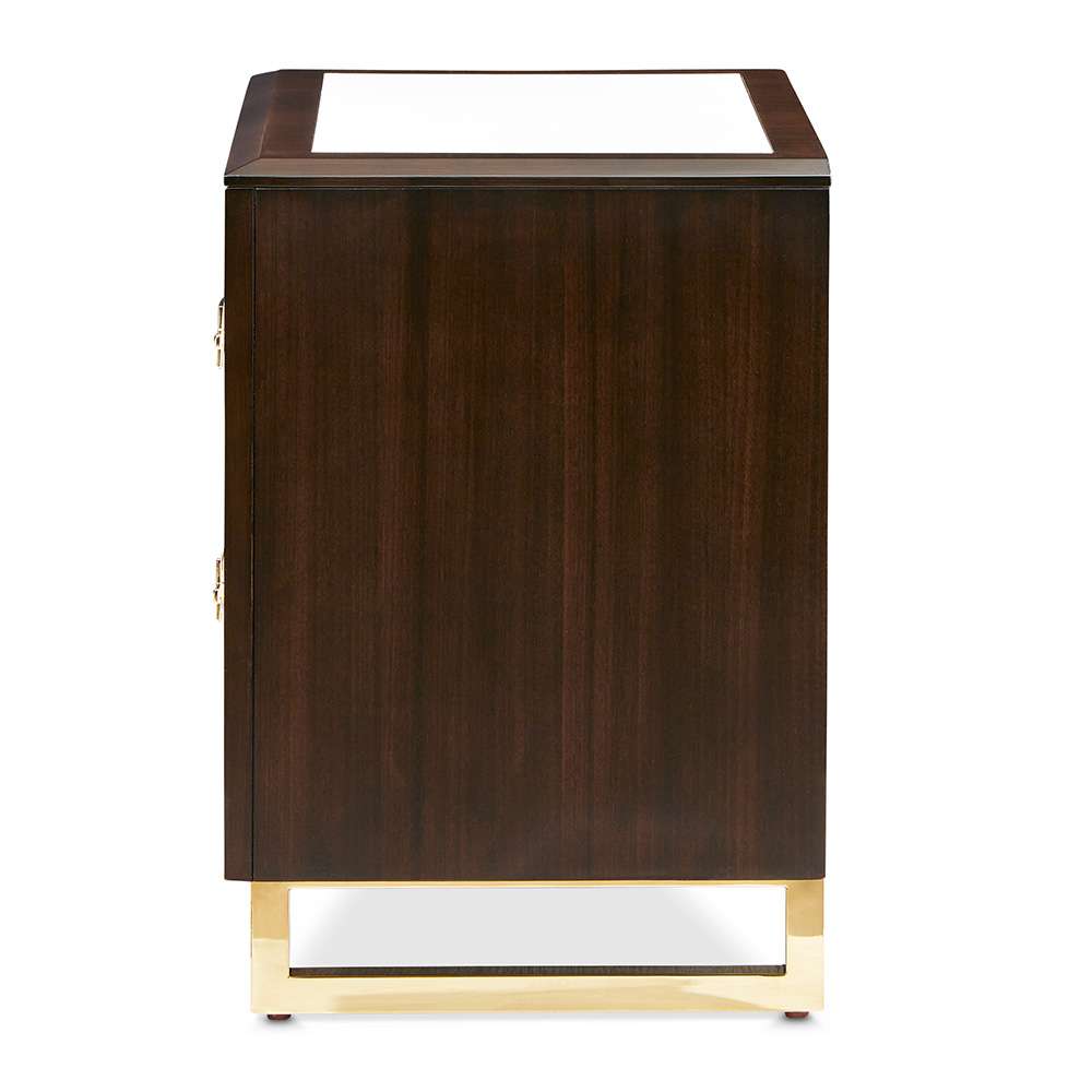 AICO by Michael Amini - Belmont Place Nightstand - Espresso - 9085040-409 veiw 6