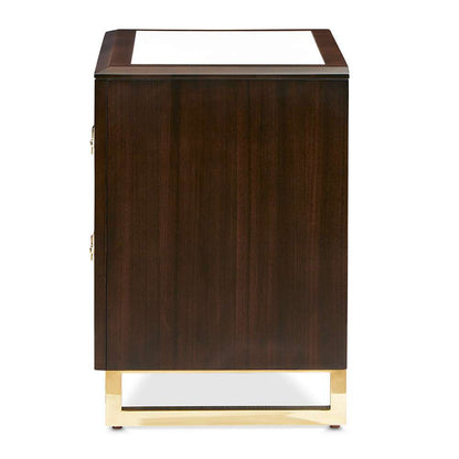 AICO by Michael Amini - Belmont Place Nightstand - Espresso - 9085040-409 veiw 6