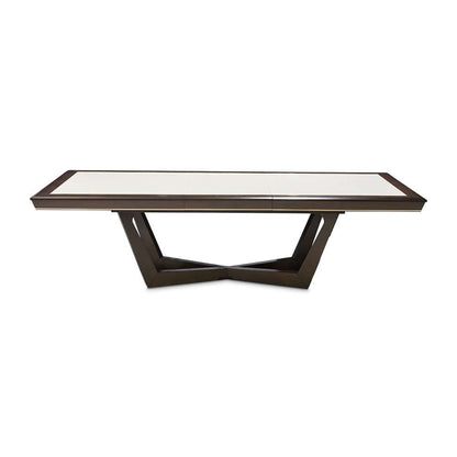 AICO by Michael Amini - Belmont Place Rectangular Dining Table - Espresso - 9085000-409 veiw 2