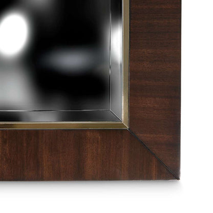 AICO by Michael Amini - Belmont Place Wall Mirror - Espresso - 9085260-409 veiw 4