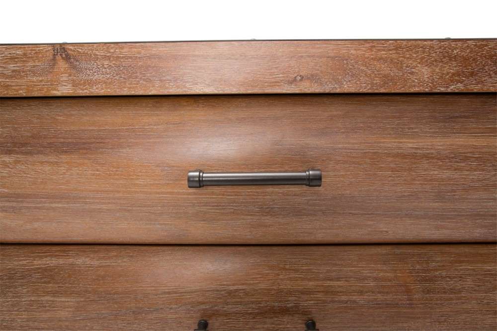 AICO by Michael Amini - Brooklyn Walk - 6 Drawer Chest - Burnt Umber - KI-BRKW070-408 veiw 5