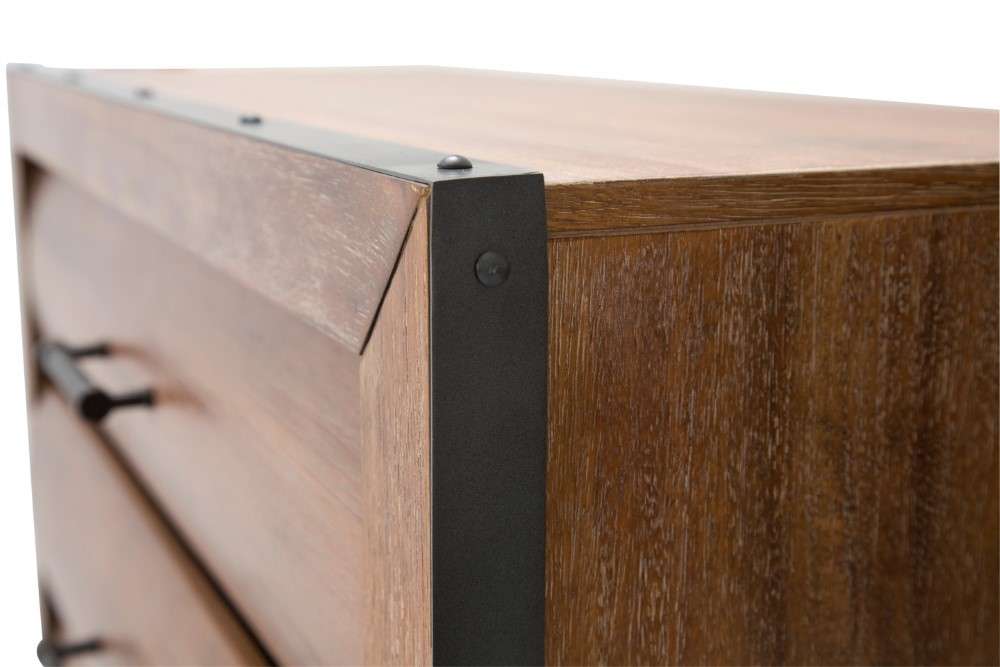 AICO by Michael Amini - Brooklyn Walk - 6 Drawer Chest - Burnt Umber - KI-BRKW070-408 veiw 7