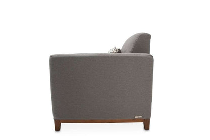AICO by Michael Amini - Brooklyn Walk - Chair, Gunmetal - Burnt Umber - KI-BRKW835-GMT-408N_CLOSEOUT veiw 3