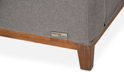 AICO by Michael Amini - Brooklyn Walk - Chair, Gunmetal - Burnt Umber - KI-BRKW835-GMT-408N_CLOSEOUT veiw 6