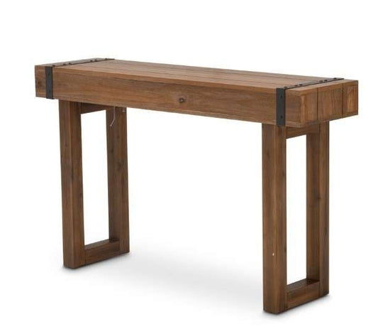 AICO by Michael Amini - Brooklyn Walk - Console Table - Burnt Umber - KI-BRKW223-408N veiw 1