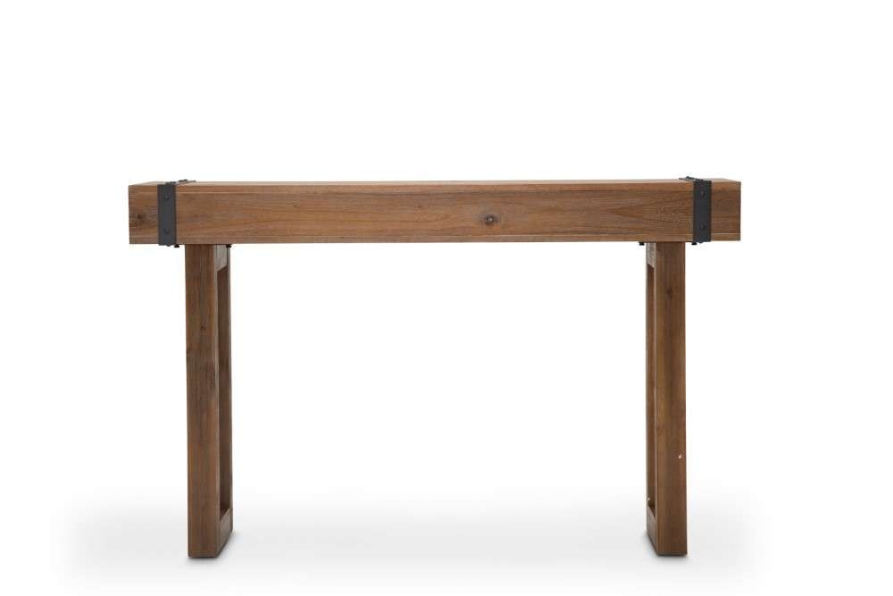 AICO by Michael Amini - Brooklyn Walk - Console Table - Burnt Umber - KI-BRKW223-408N veiw 5