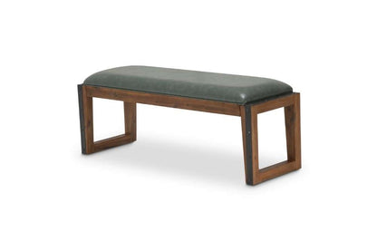 AICO by Michael Amini - Brooklyn Walk - Dining Bench - Burnt Umber - KI-BRKW900-408 veiw 1
