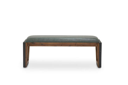 AICO by Michael Amini - Brooklyn Walk - Dining Bench - Burnt Umber - KI-BRKW900-408N veiw 5