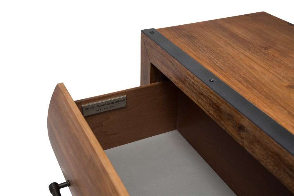 AICO by Michael Amini - Brooklyn Walk - Dresser & Mirror - Burnt Umber - KI-BRKW050-60-408 veiw 4