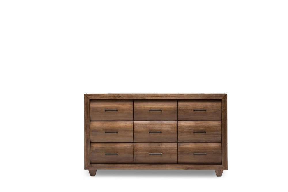 AICO by Michael Amini - Brooklyn Walk - Dresser - Burnt Umber - KI-BRKW050-408N veiw 3
