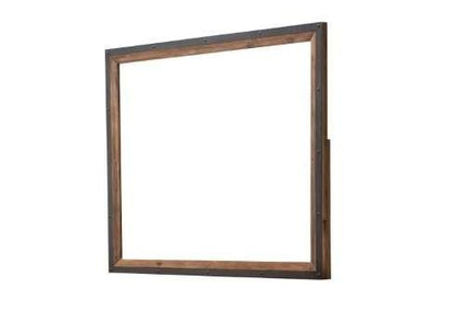 AICO by Michael Amini - Brooklyn Walk - Dresser Mirror - Burnt Umber - KI-BRKW060-408 veiw 1