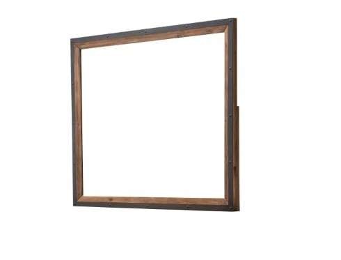 AICO by Michael Amini - Brooklyn Walk - Dresser Mirror - Burnt Umber - KI-BRKW060-408N veiw 1
