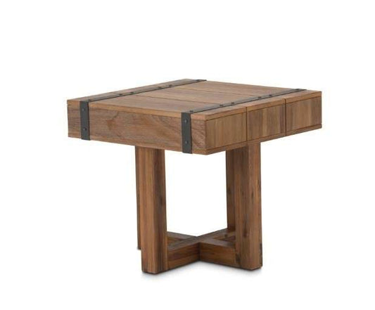 AICO by Michael Amini - Brooklyn Walk - End Table - Burnt Umber - KI-BRKW202-408 veiw 1