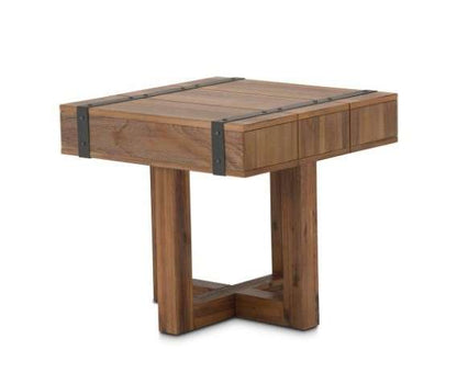 AICO by Michael Amini - Brooklyn Walk - End Table - Burnt Umber - KI-BRKW202-408N veiw 1